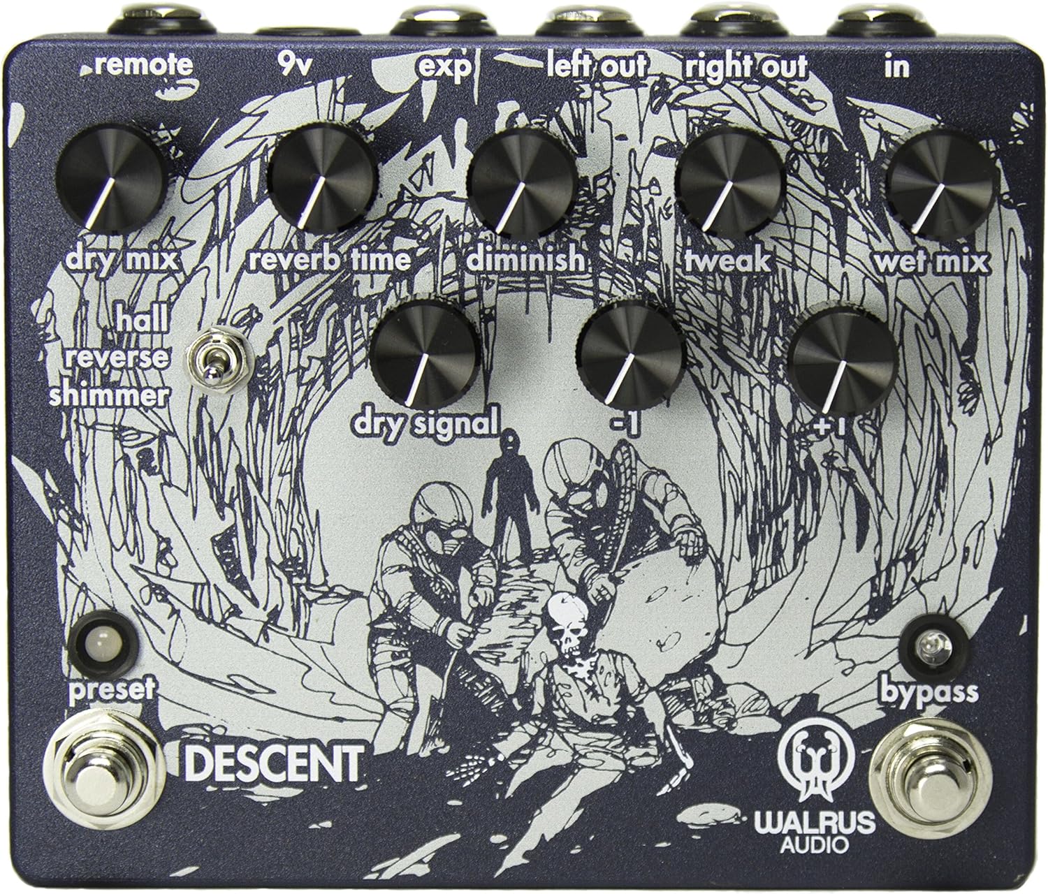 Walrus Audio Descent Reverb/Octave Machine