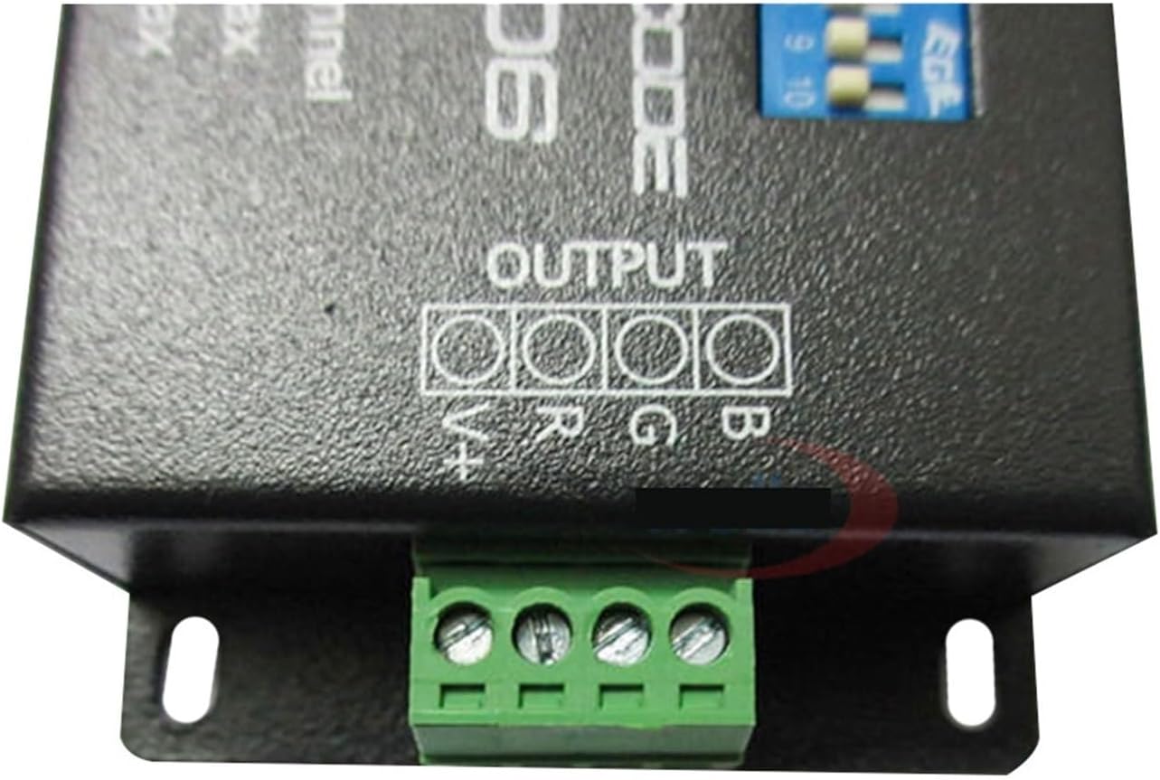 PX24506 512 Decoder Driver 9A Amplifier 12V 24V LED DMX512 Controller for RGB Strips