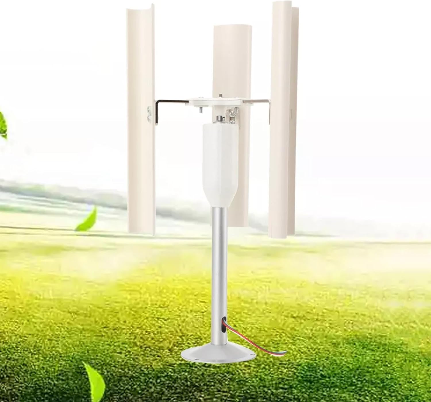 1-12V 20W 3-Phase Vertical Axis Wind Turbine Model DIY Permanent Magnet Generator