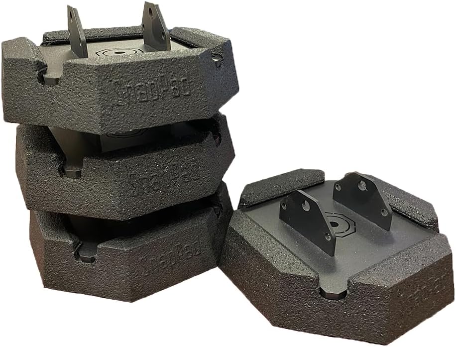 SnapPad SnapJack® QD (Pack of 4) | Four-Point Trailer Jack Stands Featuring 5.5