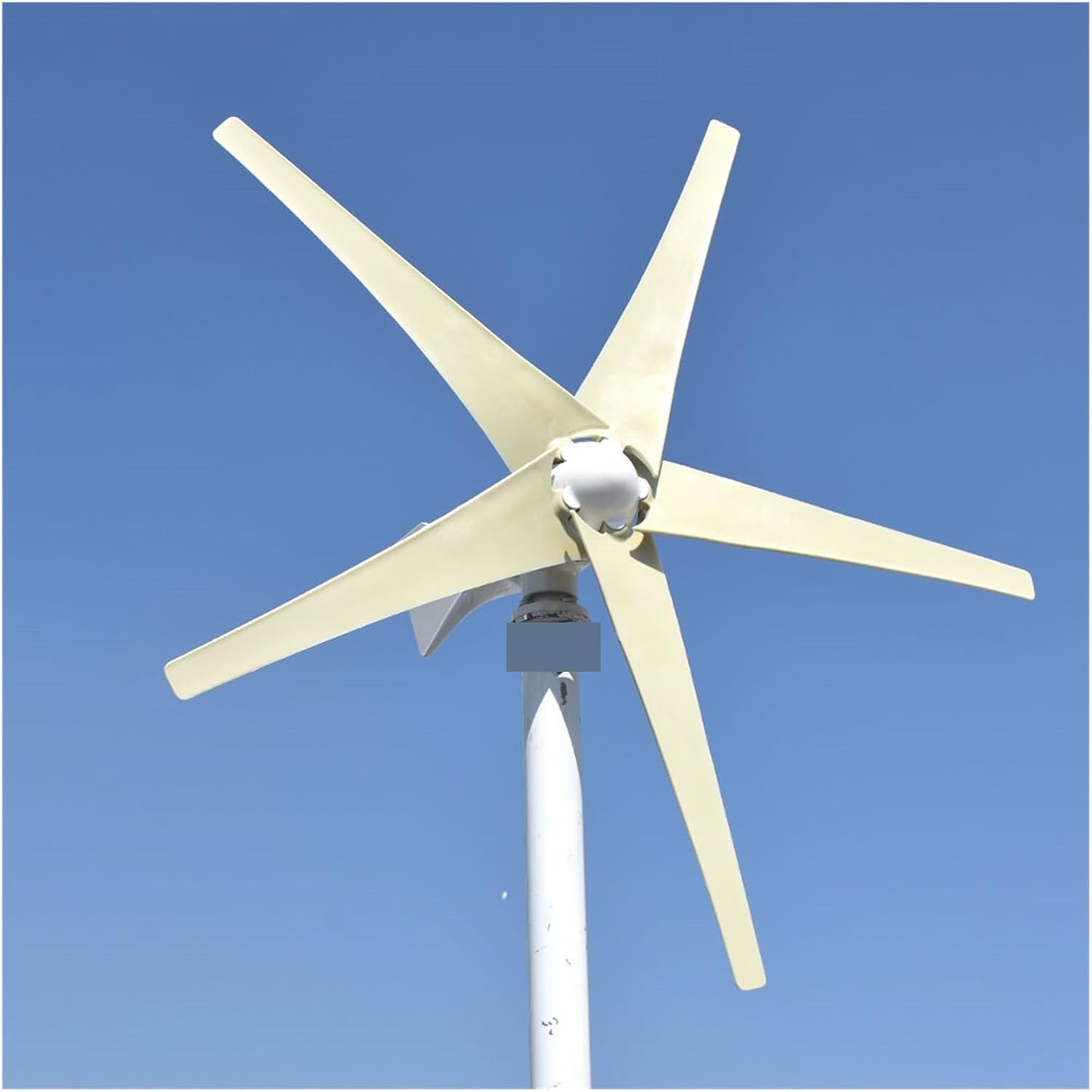 7000W 12V 24V 48V Windmills Generator Horizontal Wind Turbine System Power Plant Battery with Charge Hybrid Controller Inverter Low Starting Speed for Home(Wind Turbine only,48V_3000W)