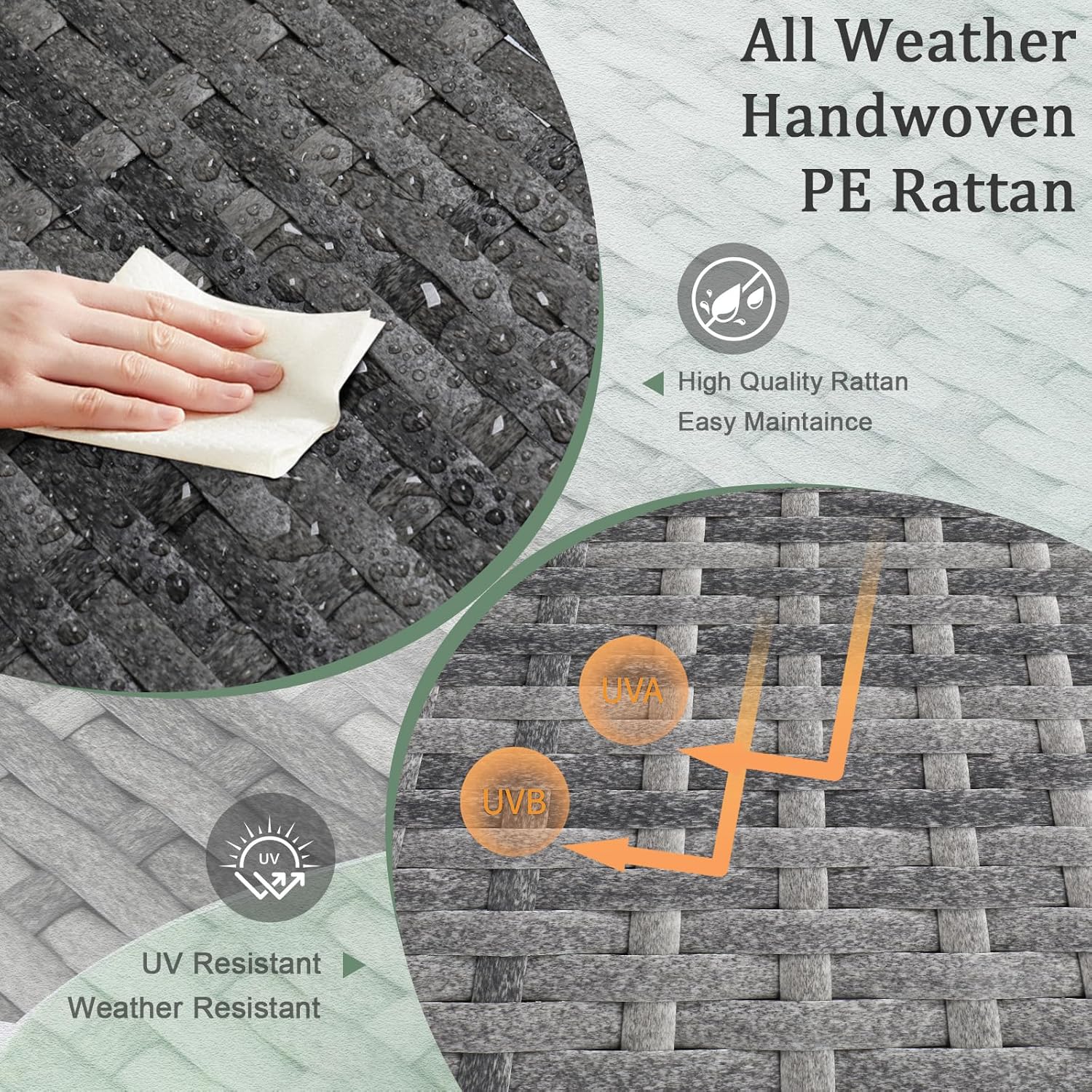 Propane Tank Cover, 61L/16 Gallons Gas Tank Cover Table, Iron Frame Gas Bottle Storage Side Table, Hideaway Tables for Fire Pit, Patio (Gray Gradient)