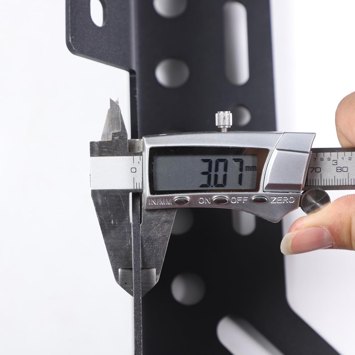 Aunginsy Bed Channel Stiffeners Rear Bed Channel Supports Bracket Compatible with Toyota Tundra 2022-2026, Car Reinforces Cargo Trunk Bed for Heavy Loads & Towing | No Drilling Required Accessories