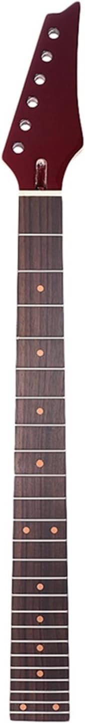 ZUZU 24 Frets Guitar Neck Maple Mahogany Rosewood Fingerboard for Lp Electric Guitar Replacement Unfinished Guitar Neck (Color : Type A-2)