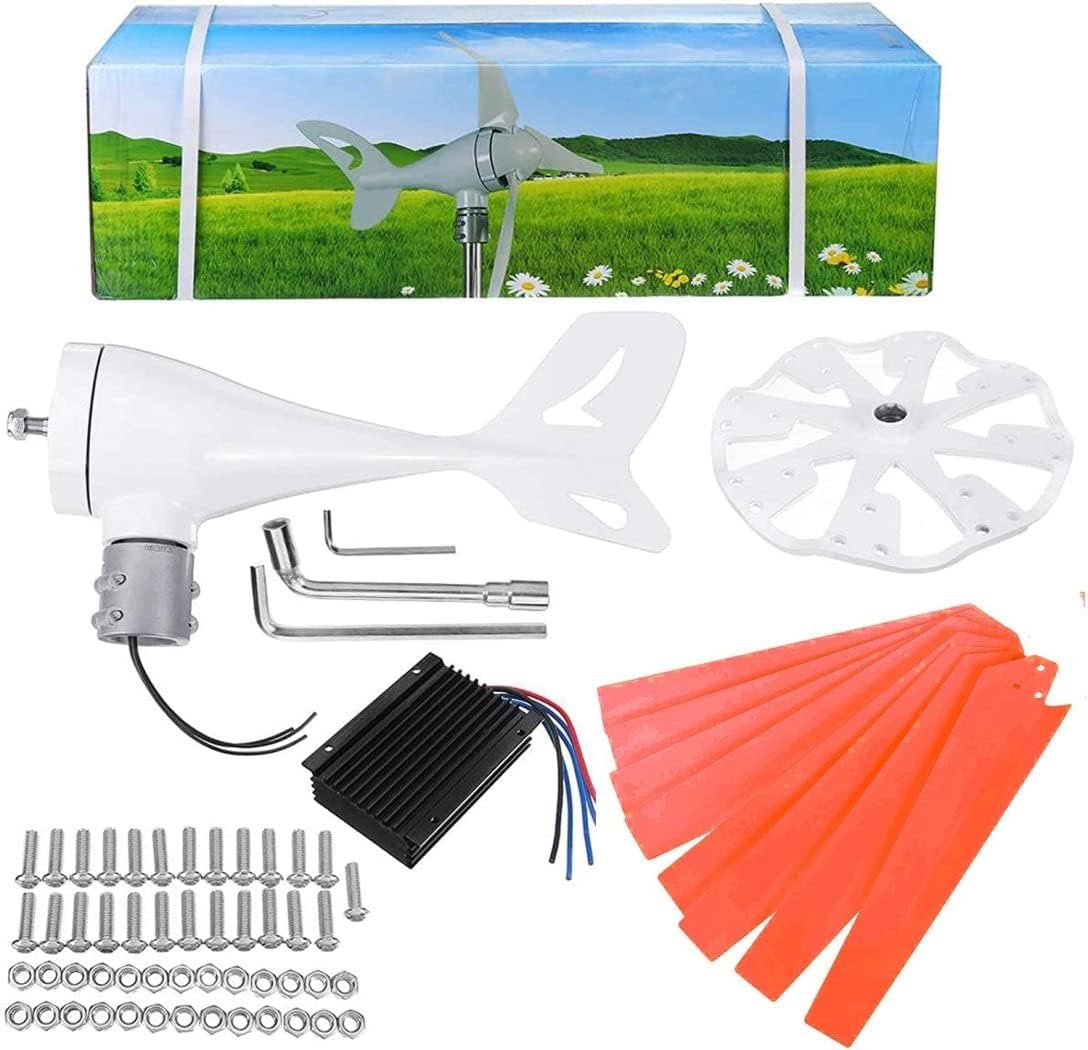 LiuSj JUnSt 8000W Gearless Permanent Magnet Generator AC Alternators Wind Turbine DIY, for Use in Vertical Or Horizontal Wind Turbines,24v