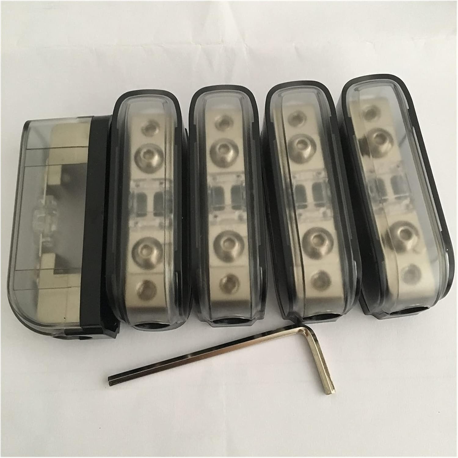 5pcs/lot Car Truck Audio Amplifier Mini ANL Fuse Holder Block with and Free M3 Wrench(with 5pcs 100A Fuse)