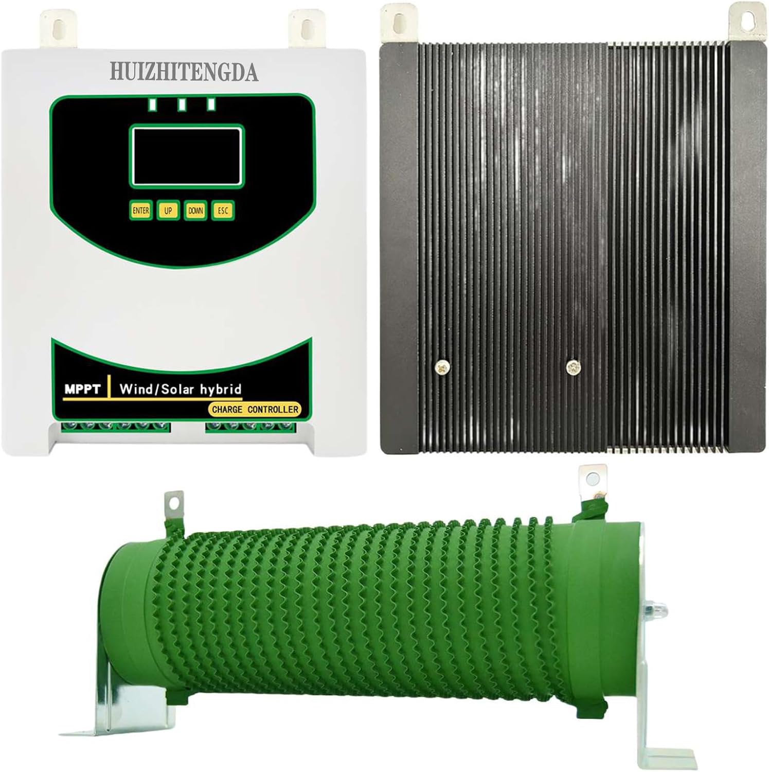 10000W DC 48V IP67 Water Proof Solar & Wind Hybrid System Double MPPT Charge Controller, Applicable to Wind Power Systems,12v