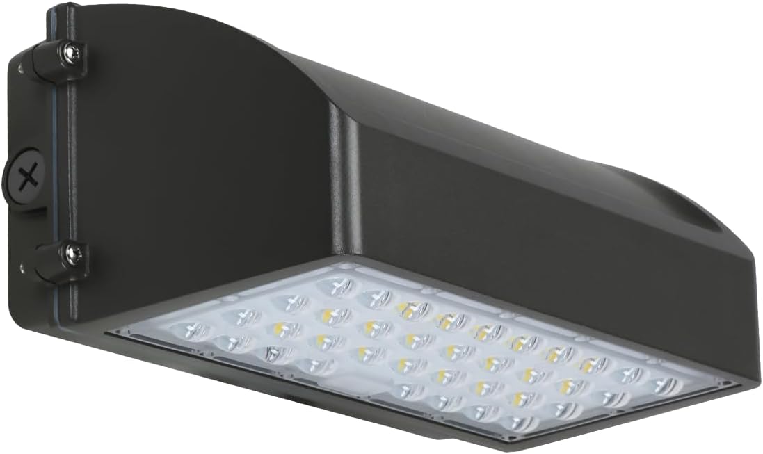 Full Cutoff LED Wall Pack Light 70W(500W Eqv.), 5000K 120-277V IP65 Outdoor Dimmable Flood Light for Parking Lot, Alleyways, Warehouse, UL Listed