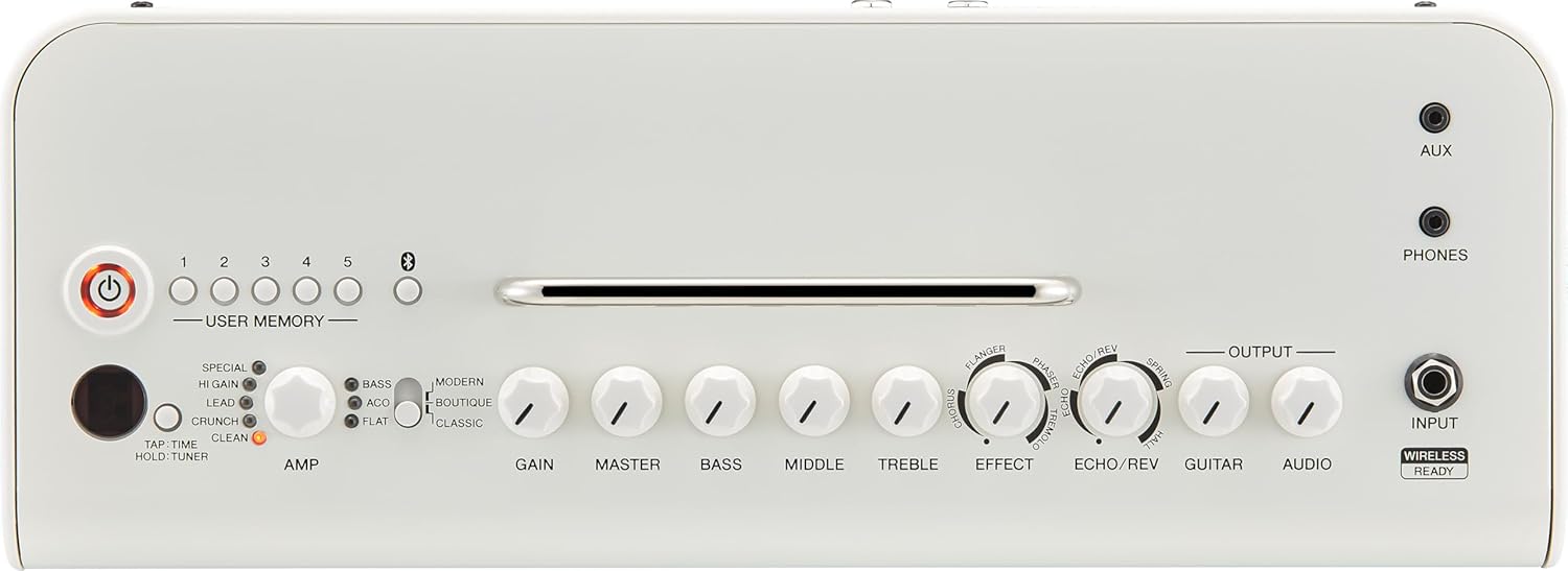 Yamaha THR30II Wireless Desktop Guitar Amp, White (THR30II WL WH)