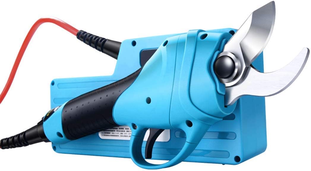 30Mm Electric Pruning Shears, Electric Garden Scissors Rechargeable Scissor Tree Branches Cutter Adjustable Electric Shears Industry Home Gardening Cutting Tool