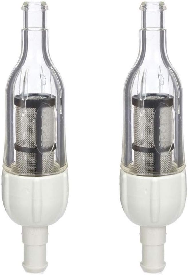 Zodiac Polaris in-Line Filter Screen Feed Hose Assembly Pool Cleaners (2 Pack)