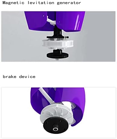 1200W-2000W Vertical Axis Wind Turbine, 12V/24V Renewable Energy Generator, Breeze Start Power Supply System, Solar Complementary, Eco-Friendly, Efficient Power Solution