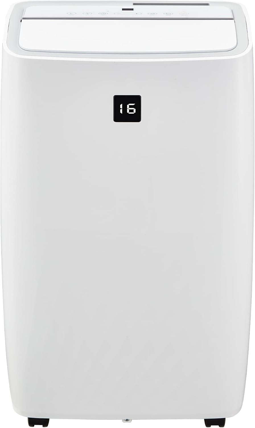 Portable Air Conditioners, 14000 BTU AC Unit for Rooms Up to 750 Sq.Ft. 3-In-1 Portable AC with Fast Cooling, Dehumidifier & Three Speed Fan, 24H Timer/Remote Control/Quiet, White LED Control Panel