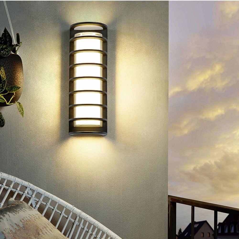 Modern Wall Lights 1 Pack North Wall Sconces LED Long Vintage Outdoor Light Night Lamp for Corridor Bar Cafe Sconce Wall Mount Lamp Wall Lighting Fixtures