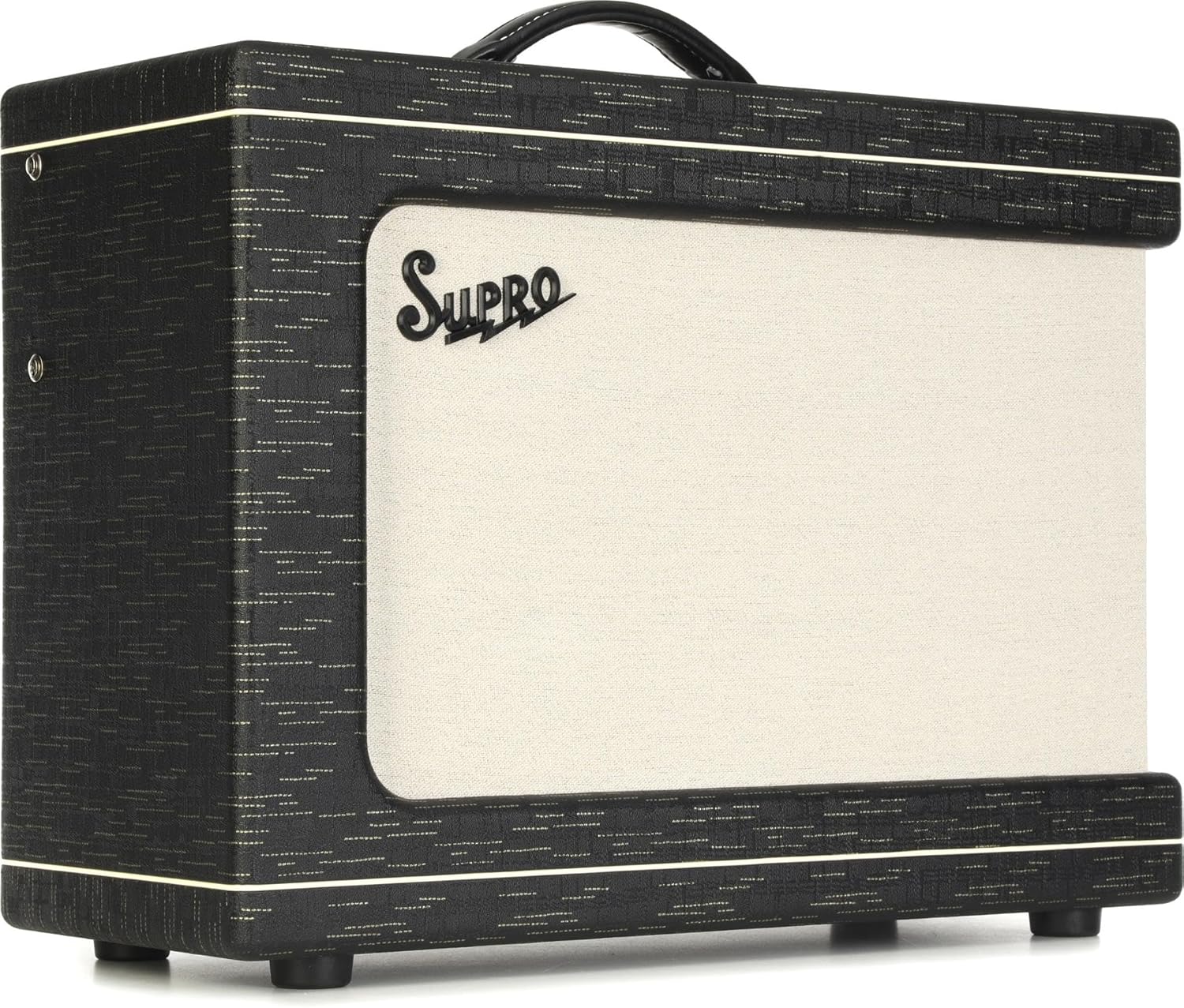Supro Ambassador Custom 2 x 10-inch 50-watt Tube Combo Amplifier - Black