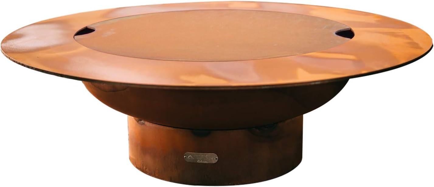 Magnum w/lid Match Lit Fire Pit with Stainless Steel Burner - NG