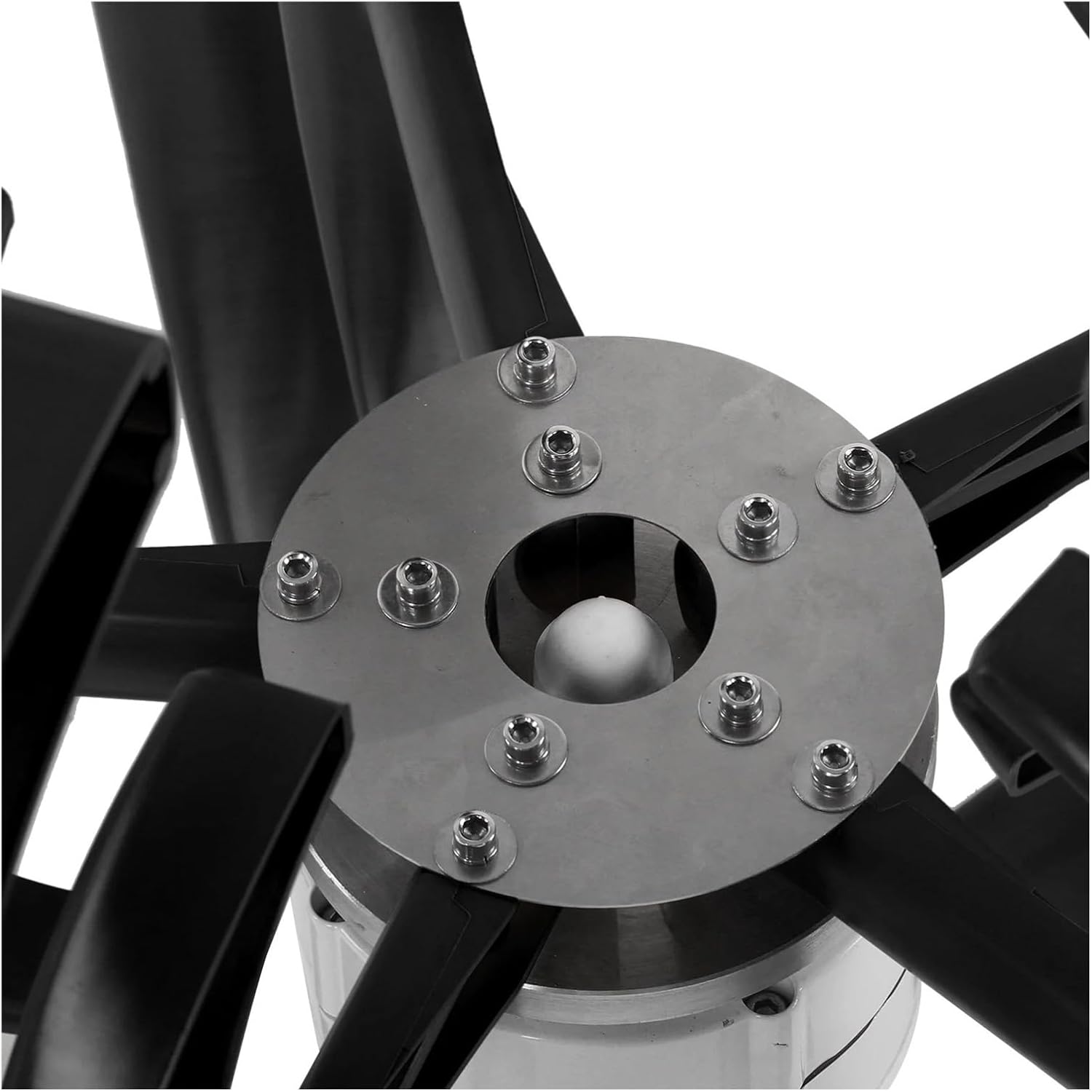 Wind Generator, 1000W Wind s Kit 5 Blades Power Generator for Boat Charging Black Lantern Type Industrial Energy Equipment Wind Generator,for Home Boat Marine(1000w)