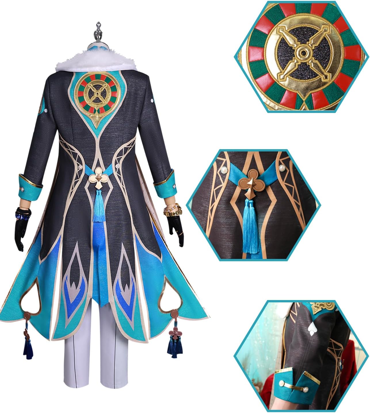 NSPSTT Honkai Star Rail Cosplay Costume Game Cosplay Outfit Full Set