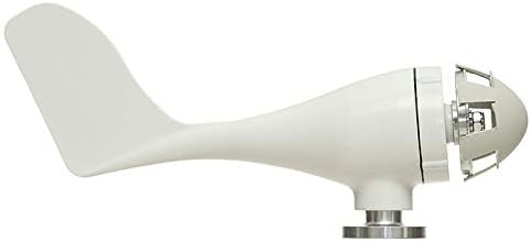 5000W Wind Generator+Controller 12V/24V/48V 6 Blade Black Wind Turbines Horizontal Home Powers Windmill Energy Turbines Charge,White,12v