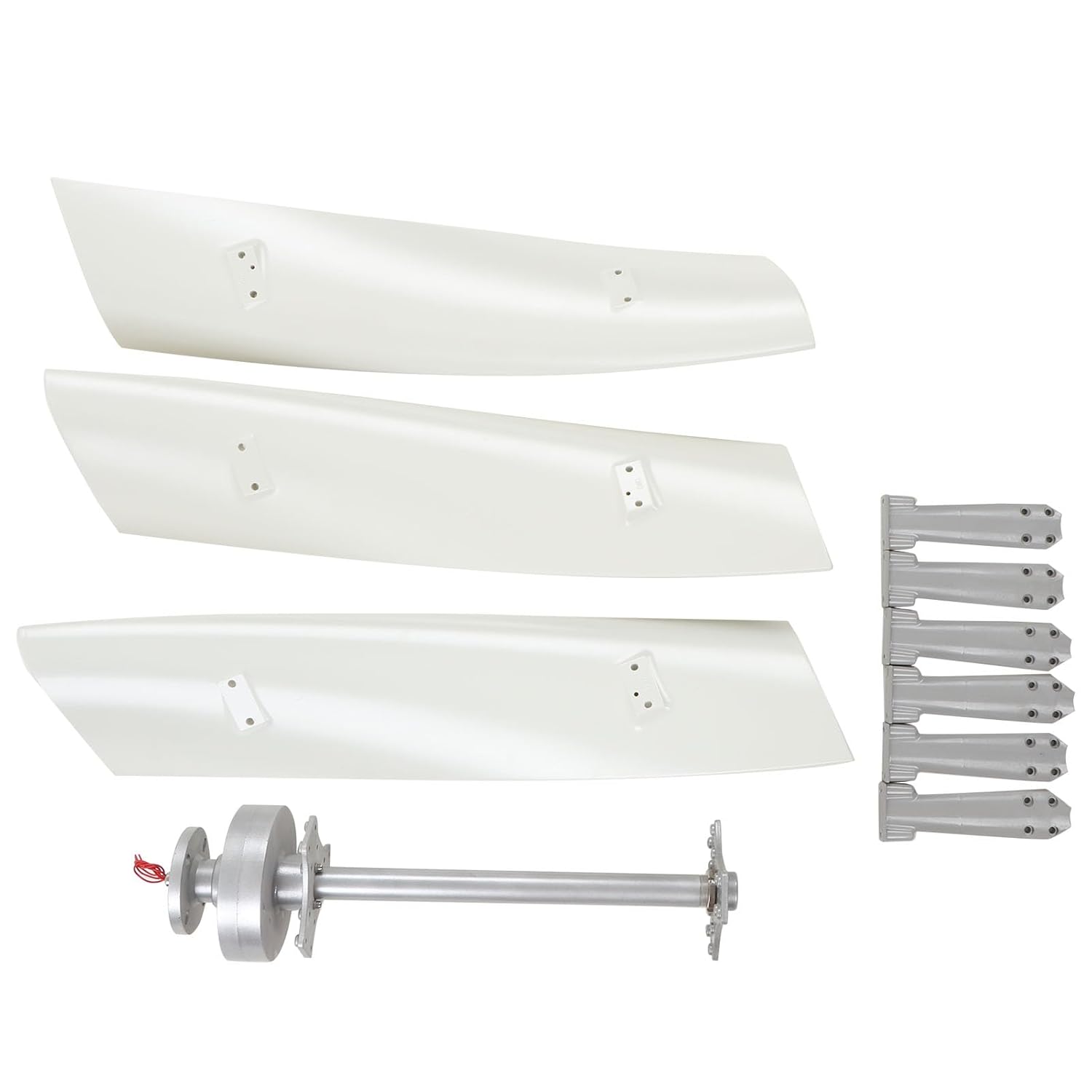 800W Wind Generator with MPPT Controller, Magnetic Levitation Motor, Low Vibration and Noise Wind Turbine Systems GFRP (12V)