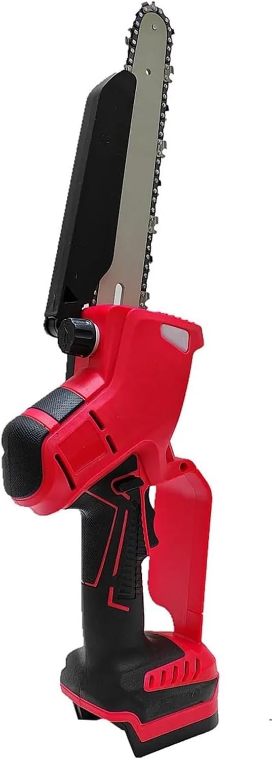 Reciprocating Saw, Chainsaw 8 Inch Auto Oiler Brushless Electric Chain Saw Pruning Wood Cutting Power Tools