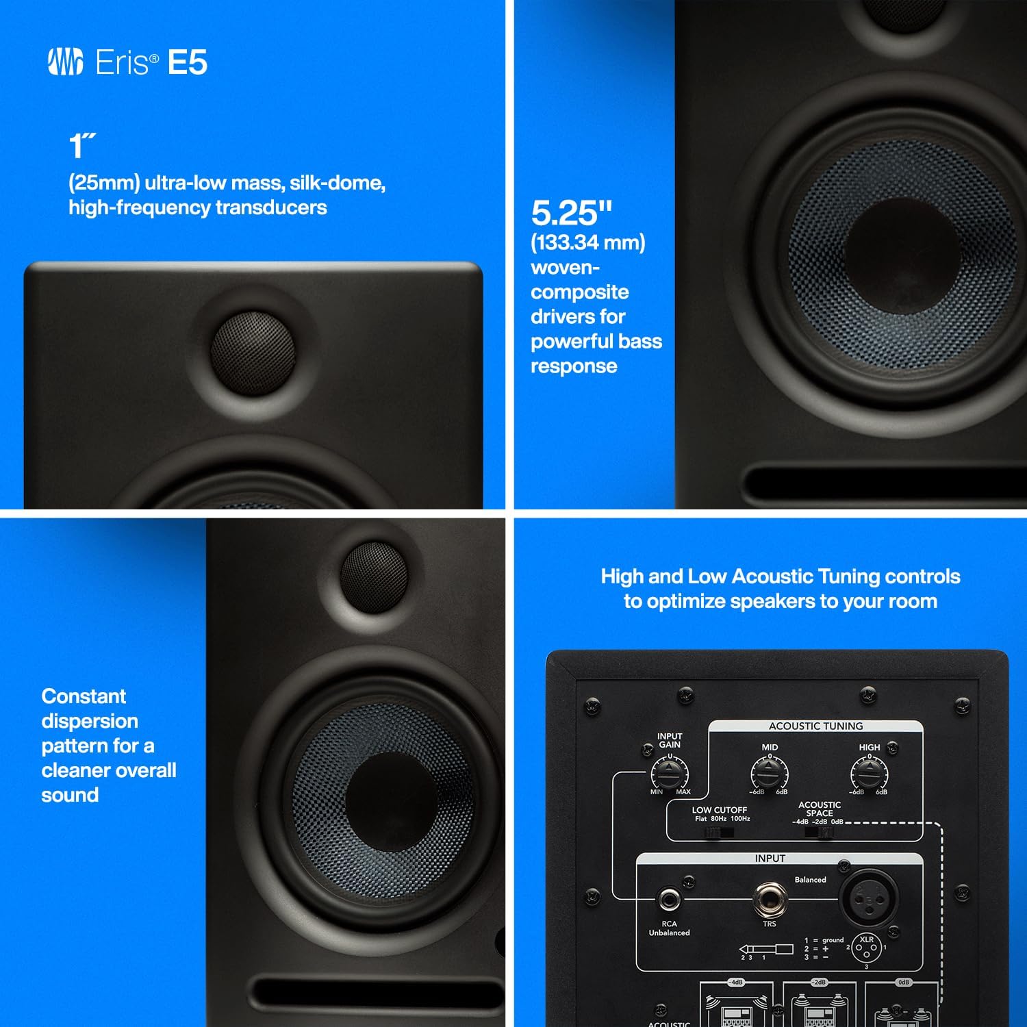 PreSonus Eris E5 2-Way 5.25