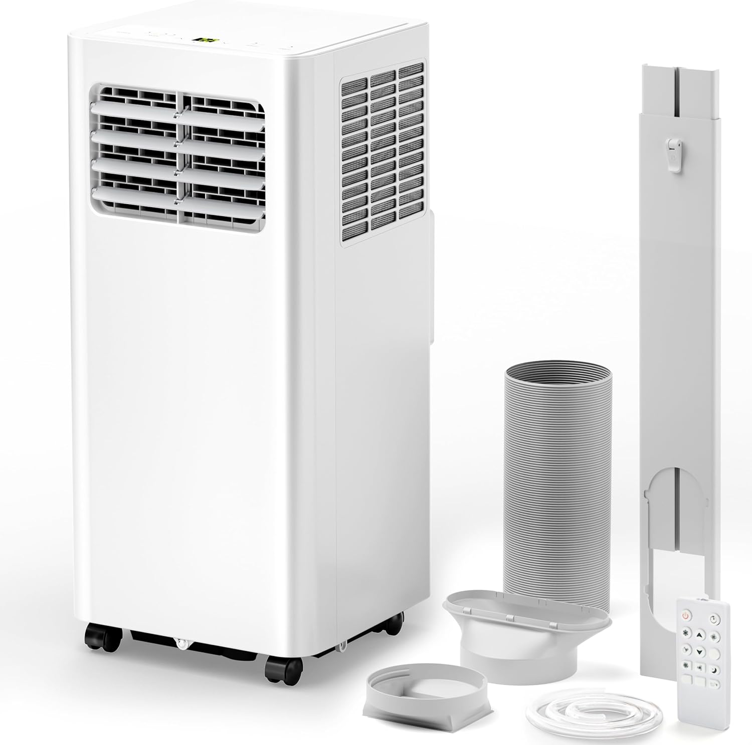 EUHOMY Portable Air Conditioners 10,000 Btu, 3 in 1 Portable Cooling AC with Dehumidifier, Fan, Sleep Modes, AC Unit with Remote Control & 24H Timer for Bedroom, Rooms, Apartments up to 450 Sq.Ft.