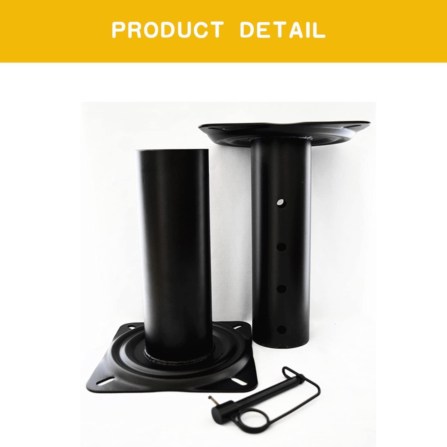 Seat Base for Boat Seat, Premium Boat Seat Pedestal - Ideal for Boating and Fishing Enthusiasts