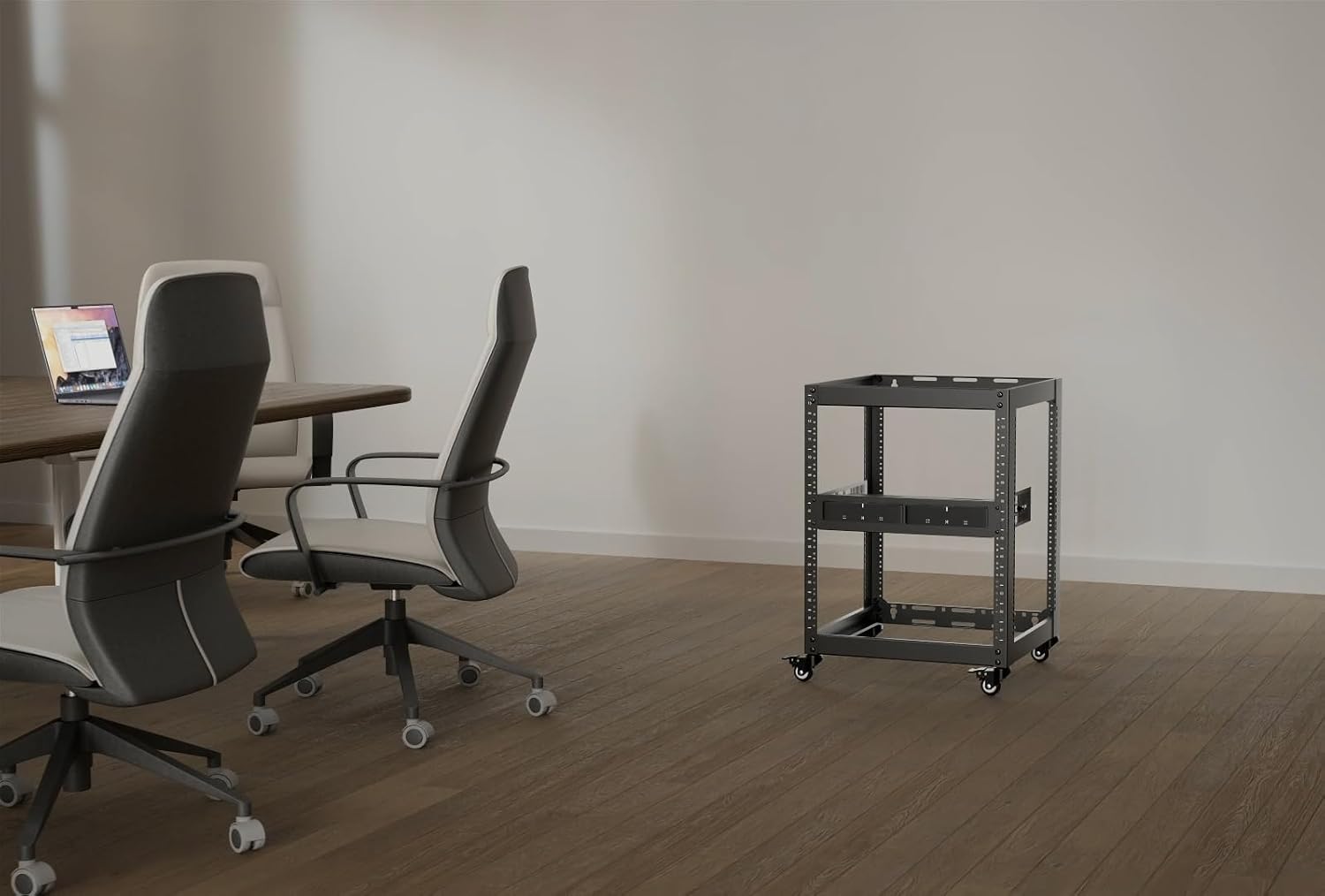 ynVISION.DESIGN Custom Rack Shelf Compatible with SONOS AMP | Rack Mountable (Pack of 1)