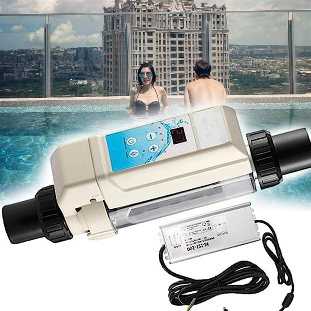 Saltwater Chlorine Generator,Electronic Chlorine Generator,Chlorine Generator System Water,Saltwater Pool System for Swimming Tank SPA Pool (Size : 20g/h)