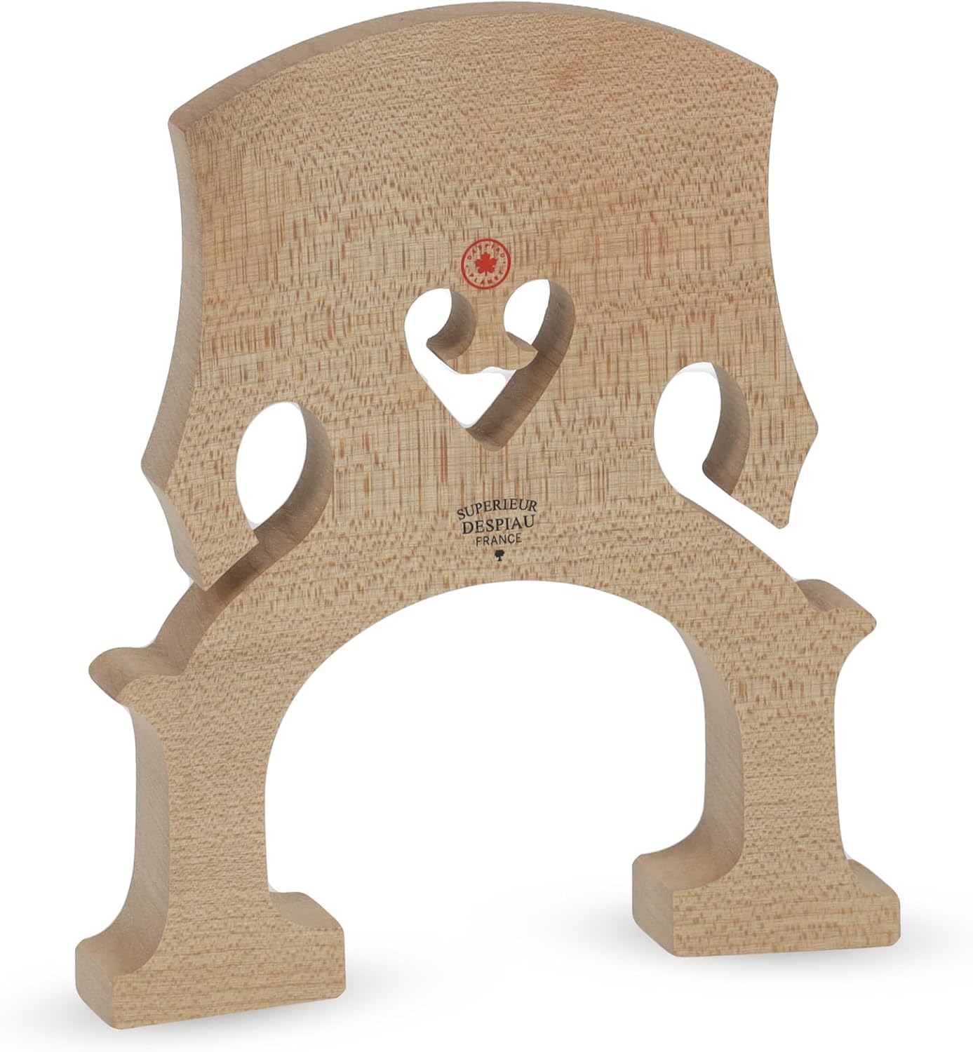 Despiau bass bridge, double bass bridge Planet C 1/4 foot width 130, with contribution to nature conservation