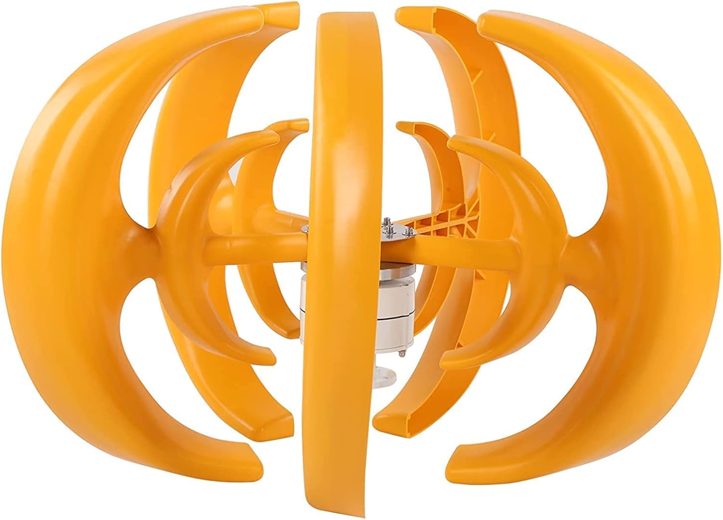 LiuSj JUnSt 5000W No Noise Vertical Magnetic Levitation Upright Wind Turbine, with Waterproof Charge Controller 5 Blades for Home Use Vertical Axis Wind Turbine