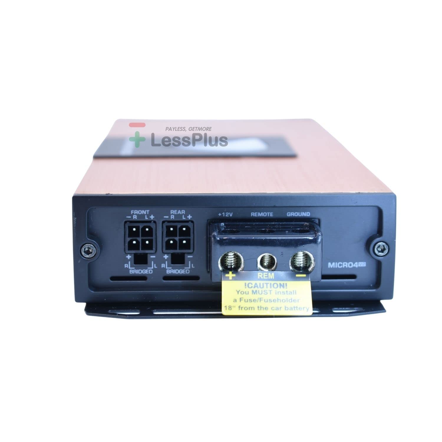 Diamond Audio High-Power Monoblock Full Range Class D Digital Amplifier Micro Series Amplifier (MICRO4V2)