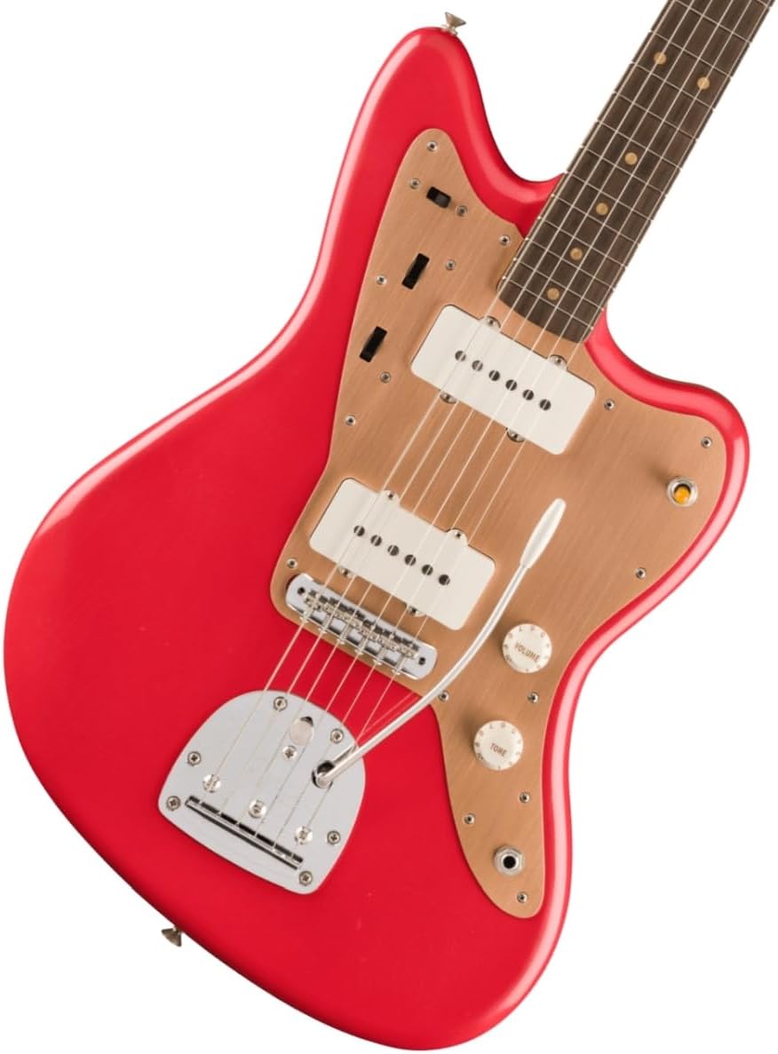 Fender Limited Vintera II Road Worn '50s Jazzmaster Electric Guitar - Fiesta Red