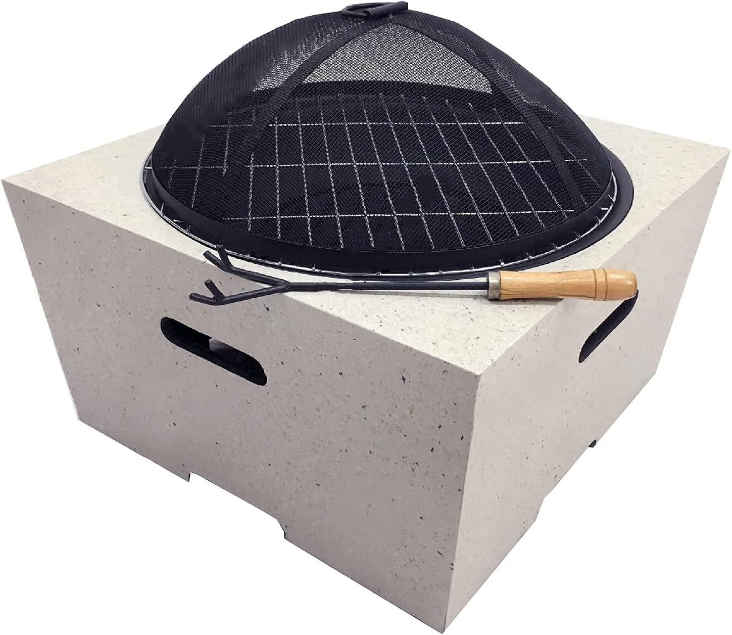 Fire Pit Wood-Burning fire Pit, Bonfire Wood-Burning Terrace and Backyard fire Pit, Used for Outdoor Cooking Grill