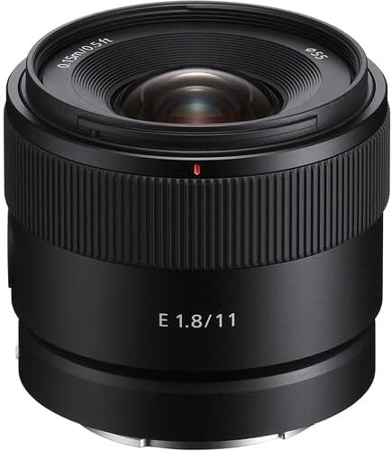 Sony E 11MM F1.8 Ultra Wide Angle Prime Lens Bundle (SEL11F18) with 3PC Filter Kit, & Other Accessories