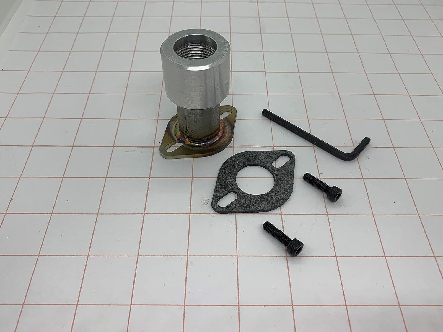 GenExhaust for Champion 3500/3200W & 3100/2800W Inverter Generator or any generator with a MODEL NO.88 cover plate Generator 1-1/2