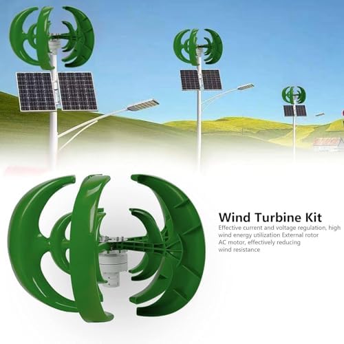 1000W Vertical Axis Wind Turbine Generator, Magnetic Levitation Technology, 12V/24V for Home & Boat, Compact & Efficient Renewable Energy Solution, Quiet Operation, Eco-Friendly Design