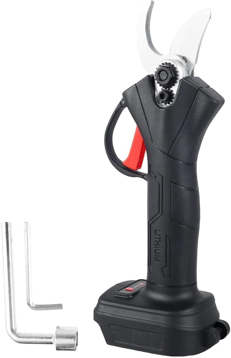 Electric Pruning Shear Cordless Brushless Motor, 30mm Cutting Diameter, Adjustable 3-Speed, Sharp Blade