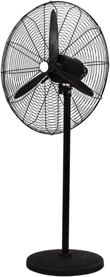 ADASP Pedestal Fan Oscillating Stand Fan Air Circulator Fan Powerful and Quiet with Full Copper Motor, 3 Speed, for Home and Office (Black)