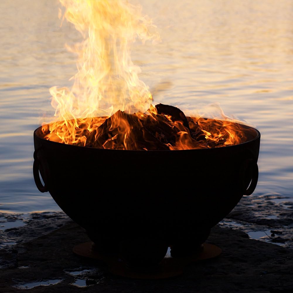 Fire Pit Art Nepal Wood Fire Pit (Nepal)