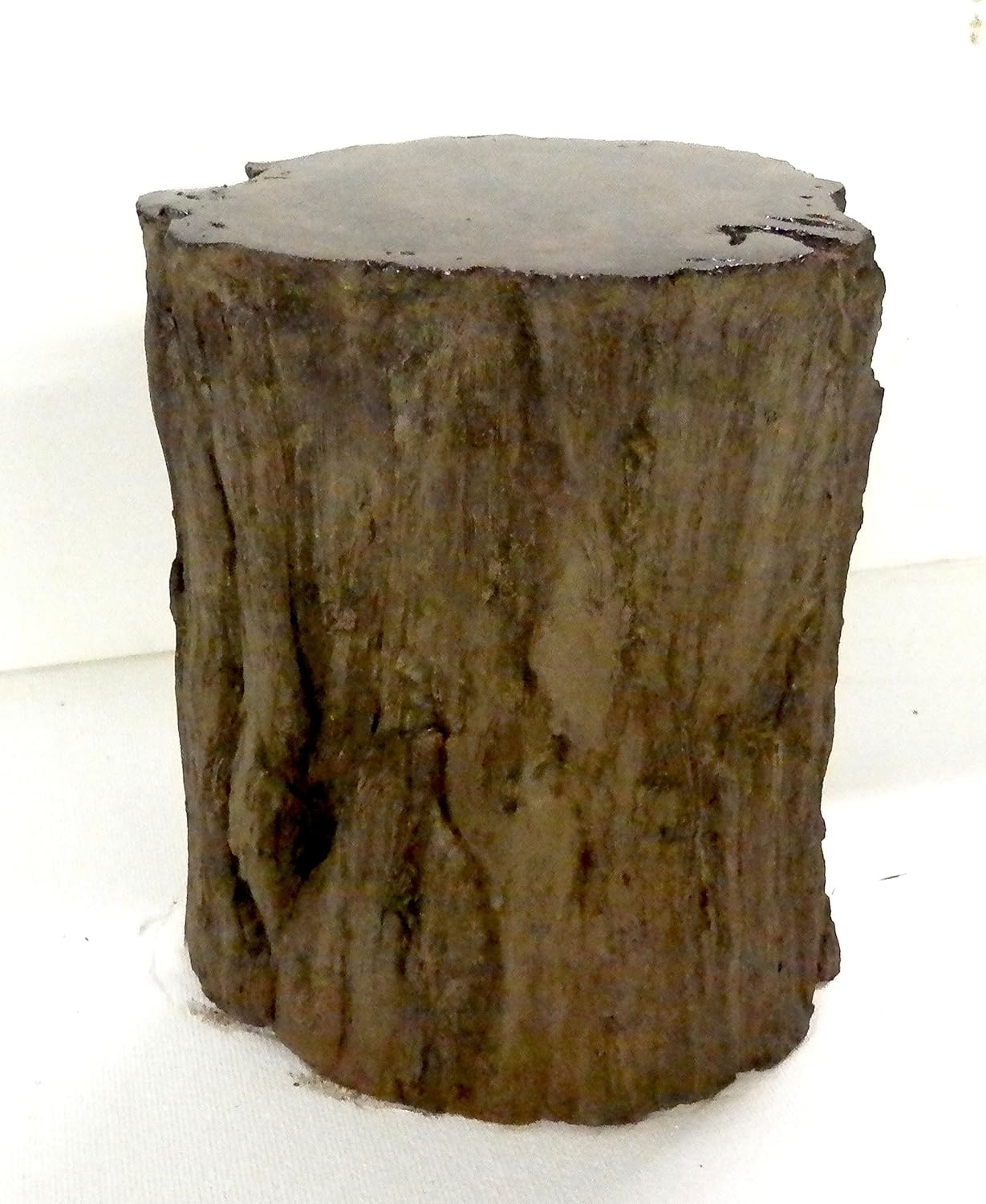 CF-303 Petrified Log, Fire Pit Seat, Petrified Wooden Log, Stone Fire Pit Chair