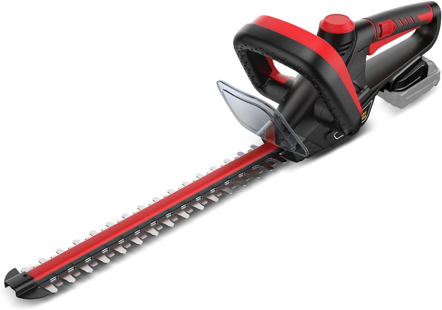 Hedge Trimmer for Milwaukee 18V Battery, Cordless Hedge Trimmer with 22'' Dual-Action Blade and Safety Lock,1600PRM, 3/5'' Cutting Width(Battery Not Included)