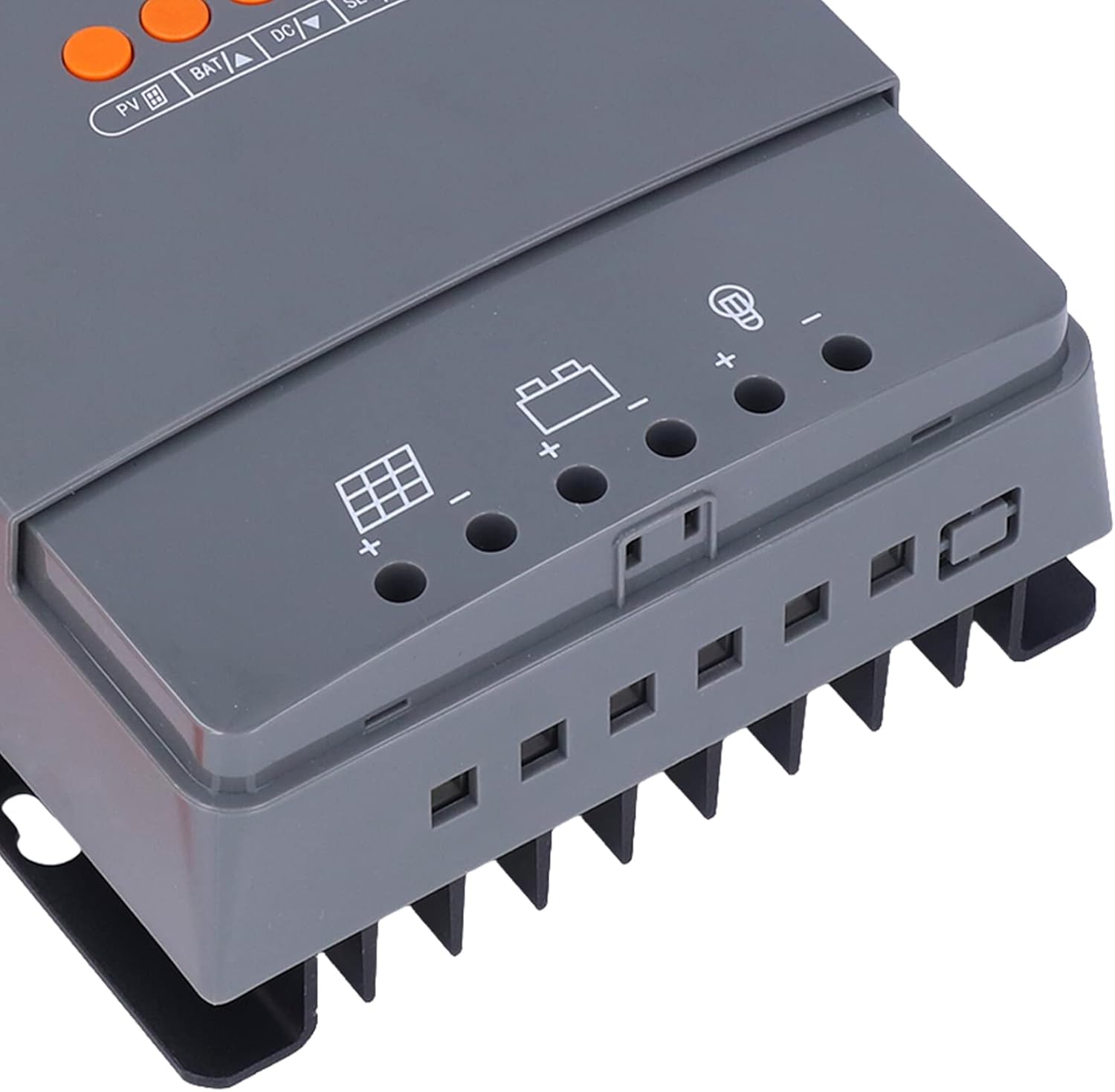 MPPT Solar Controller, POW M60 PRO LCD Display Solar Controller Photovoltaic Solar Panel Controller 3 Stage Charging Mode Solar Controller for Solar Power System