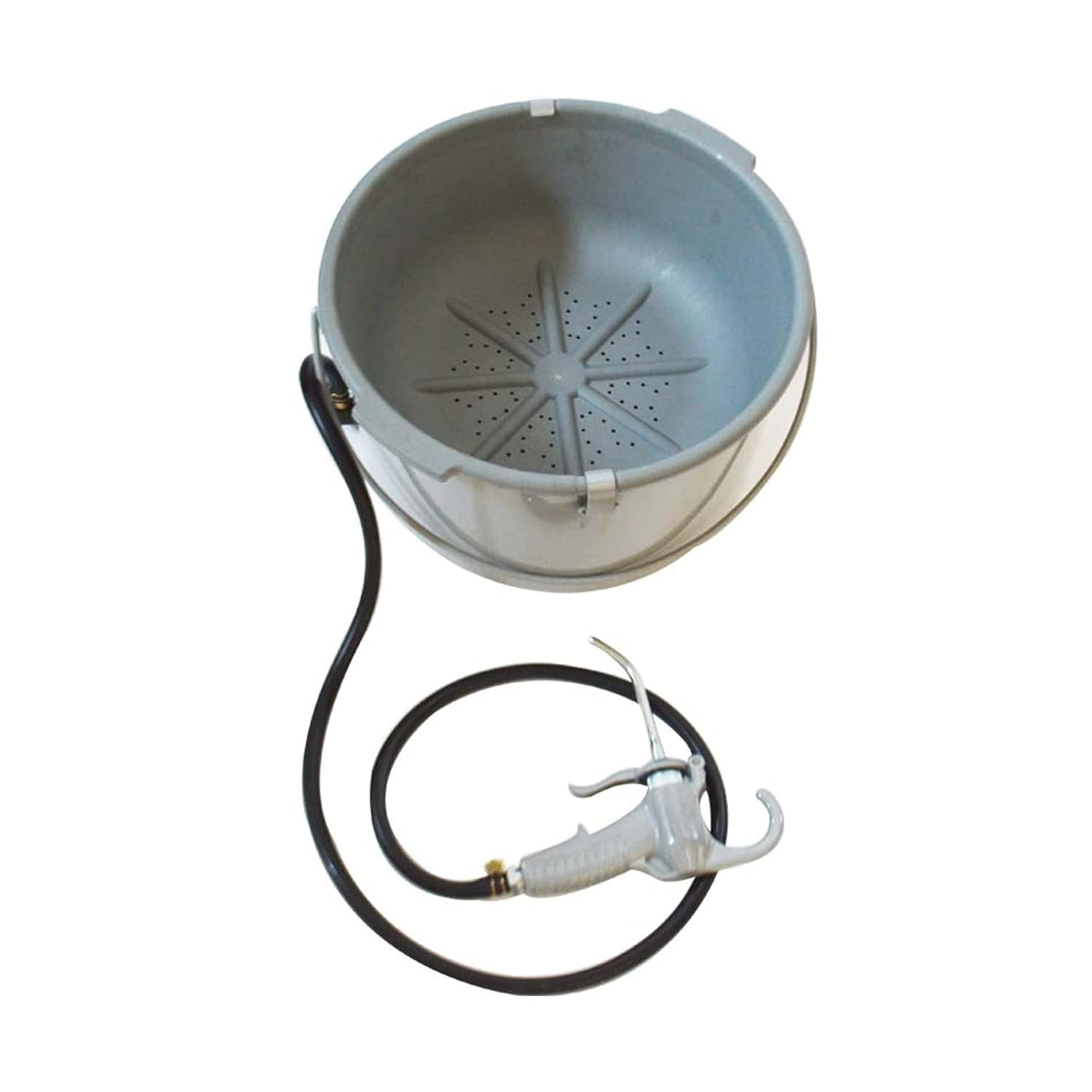 INTBUYING Portable Handheld Oiler Bucket Threading Pipe Machine Threading Machine Lubricator Oil Gun Drum Set Tool Barrel Pipe Threader Pipe Threading Oiler Hand Held Oiler Bucket Tool