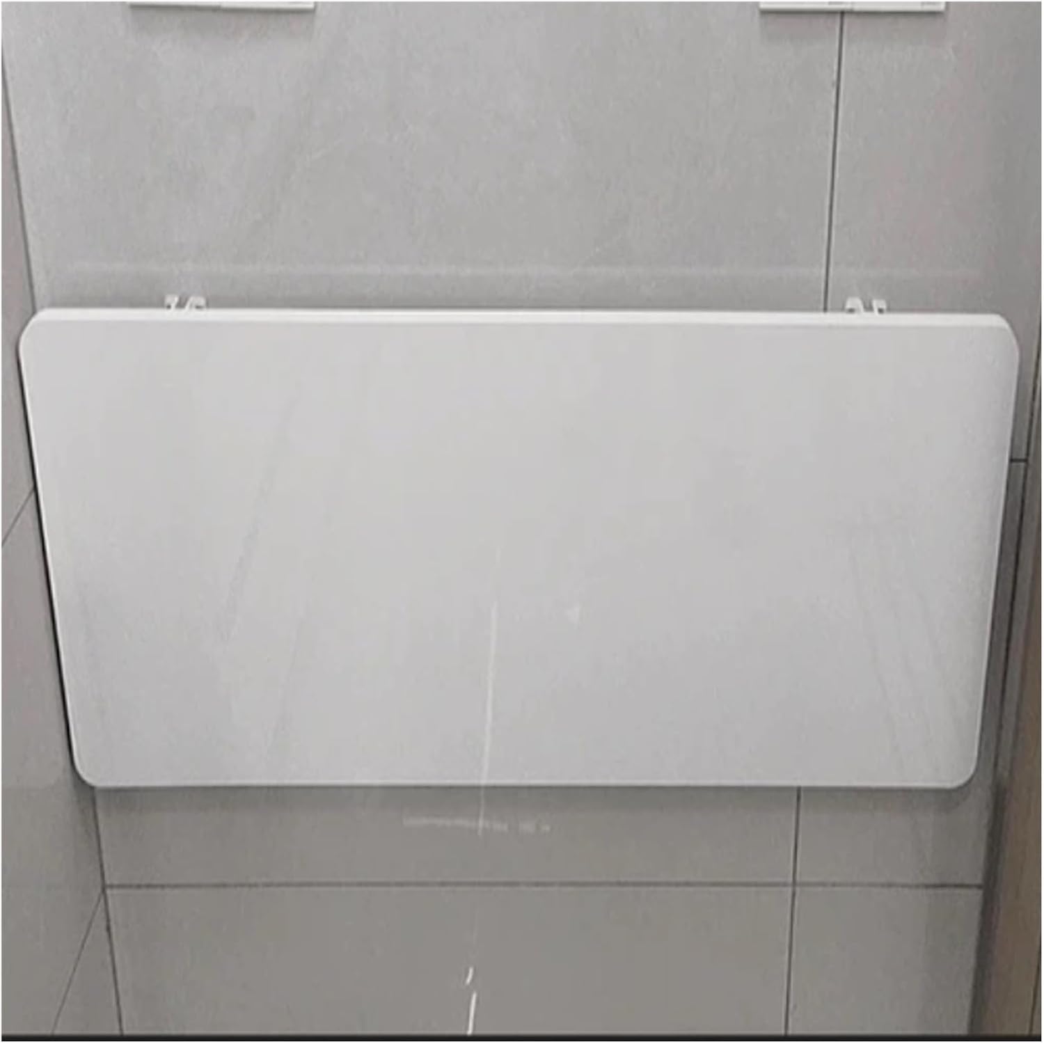 Wall Mounted Folding Table - Collapsible Desk for KitchenLaundry & Sewing Station - Space-Saving Floating Table (90x50cm) - Versatile Handicraft Production BarWhite