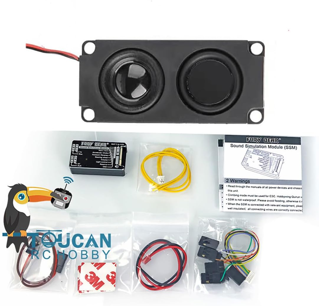 Sound Module System for 1/14 Lesu Euro6 Rc Trailer Truck Car DIY Model