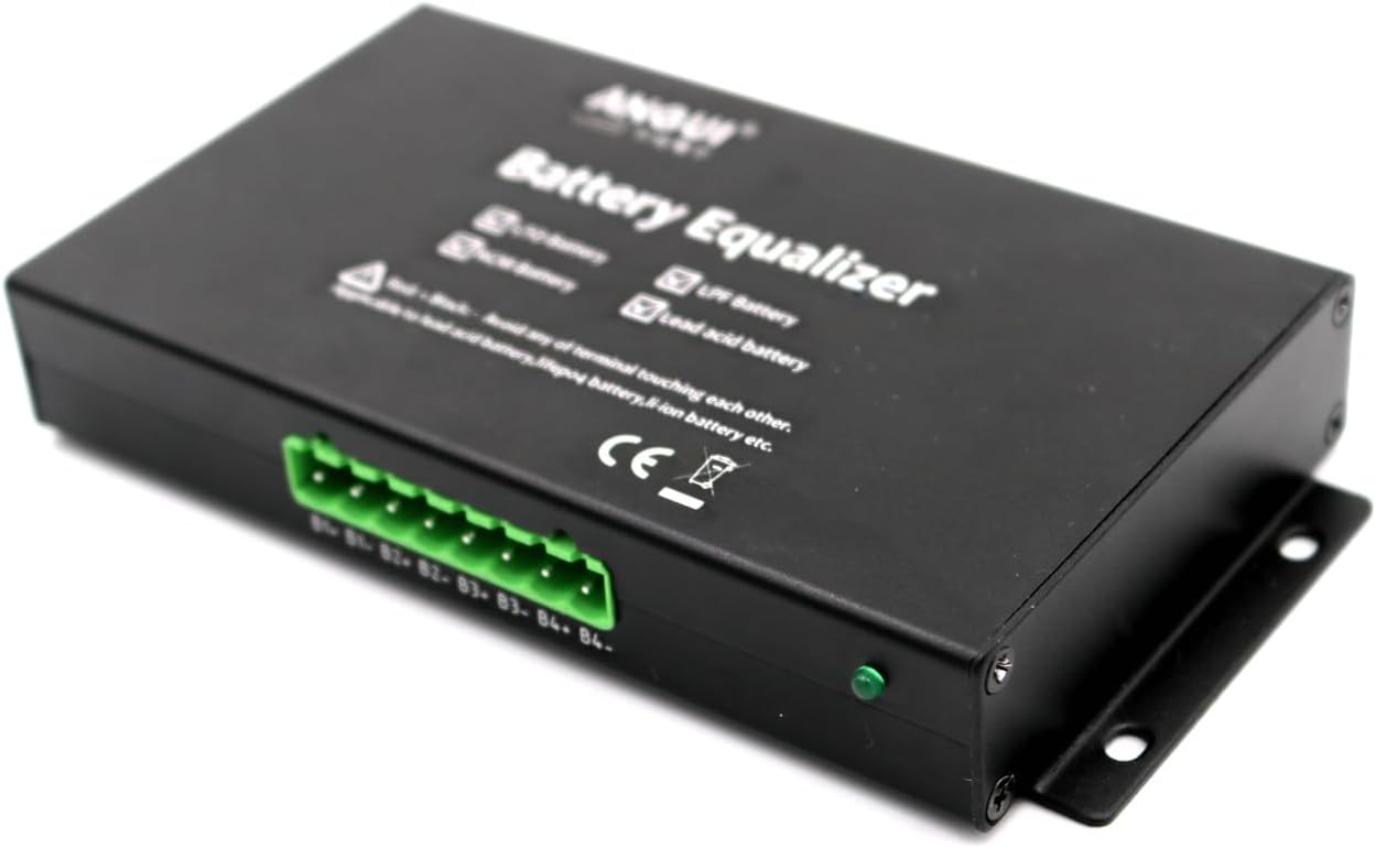 Battery Equalizer BM104S 4 x 12V Batteries 48V DC Inverter Active Voltage Balancer Charger Discharge Regulator (BM104S)