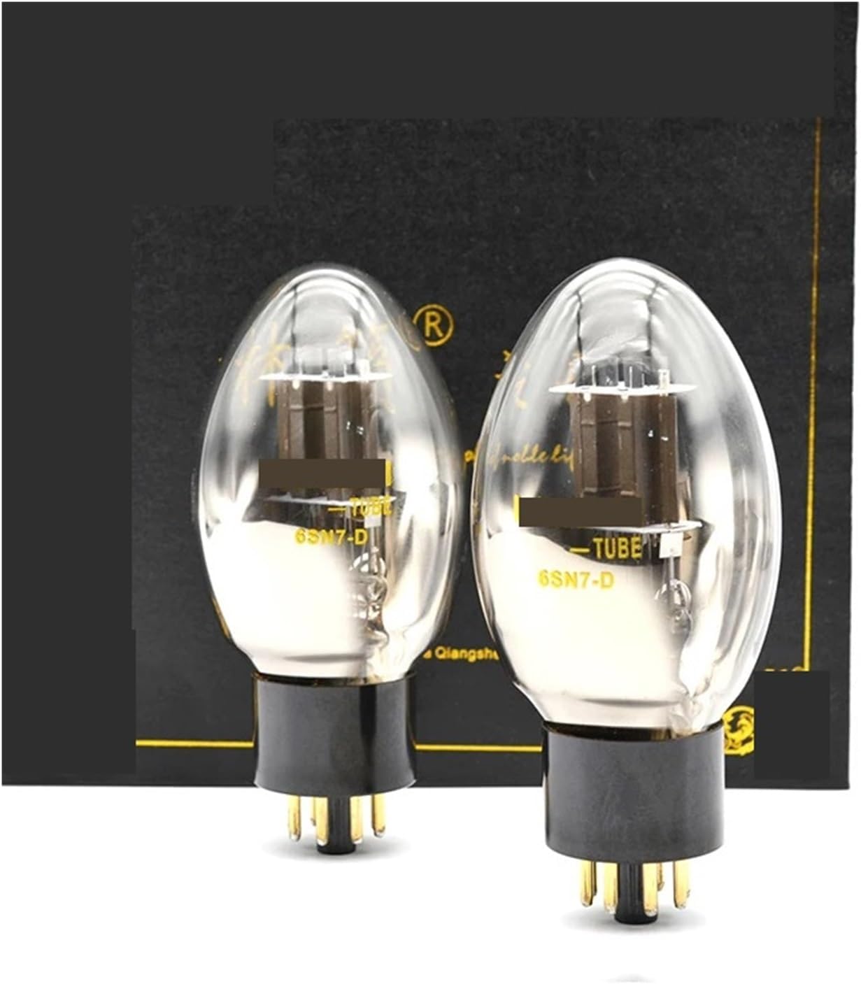 6SN7 Vacuum Tube Replaces 6SN7 6H8C 6N8P CV181 5692 Vacuum Tube for Audio Power Amplifier to Provide Parameter Matching(2 pcs)