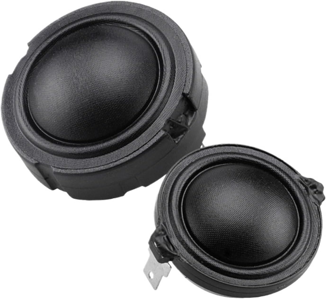 2Pcs 1.5inch Audio Speakers 4Ohm 80W 25Core Fiber Membrane Rubidium Magnetic Speaker HiFi Enthusiasts Treble Tweeter Head(8 Ohm Speaker)